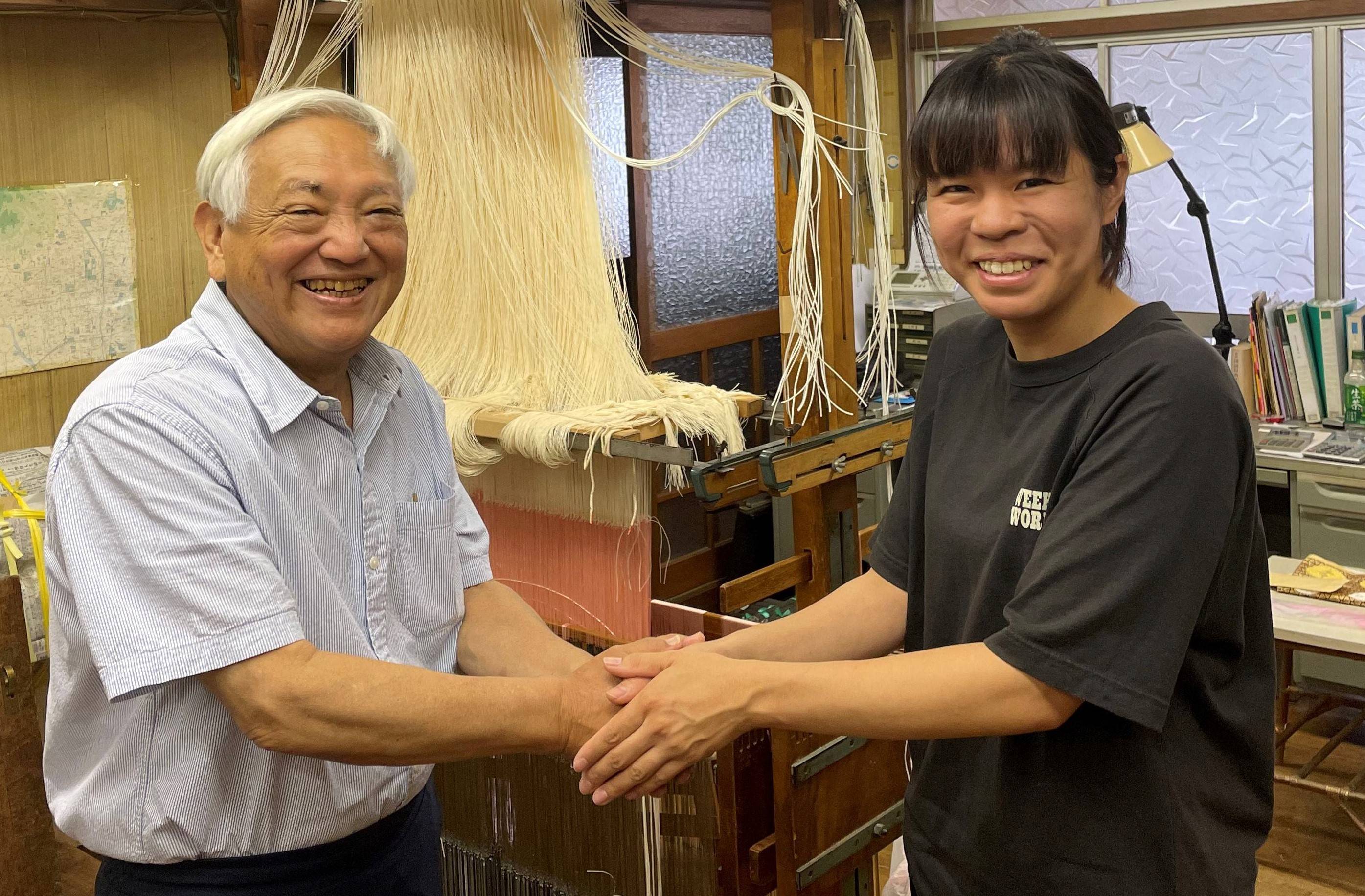 連綿と受け継がれる西陣綜絖（そうこう）業の技術を従業員承継で次代へ
