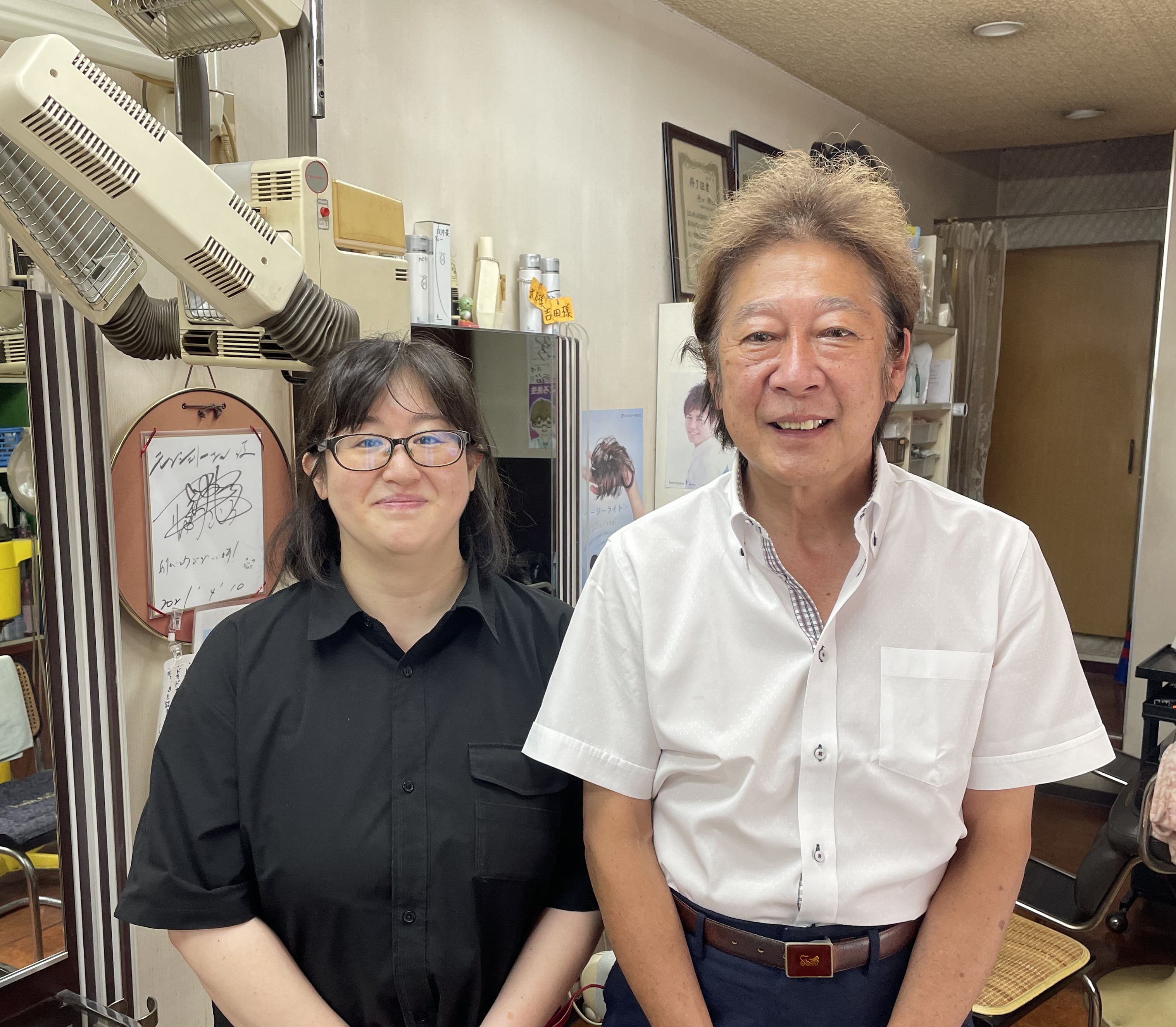 丁寧なサービスとアットホームな店づくりで地域にまれ親しまれてきた美容院